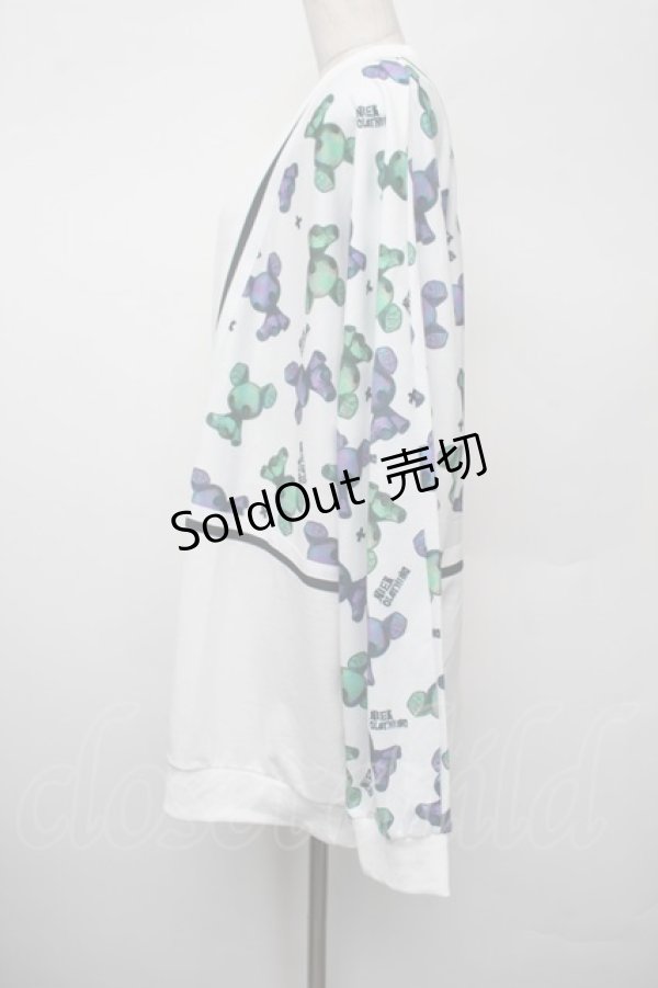 画像2: NieR CLOTHING / プリントスウェット  白 S-26-01-10-017-PU-TO-AS-ZS (2)