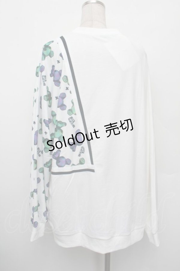 画像3: NieR CLOTHING / プリントスウェット  白 S-26-01-10-017-PU-TO-AS-ZS (3)