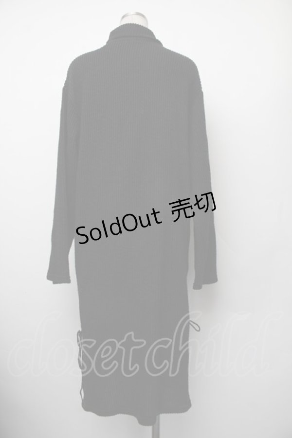 画像3: Rozen Kavalier / スピンドルニットワンピース  黒 S-26-01-10-031-OO-TO-AS-ZS (3)