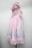 画像2: Angelic Pretty / Chateau d'ecumeジャンパースカートセット  ピンク S-26-01-13-031-AP-OP-HR-ZS (2)