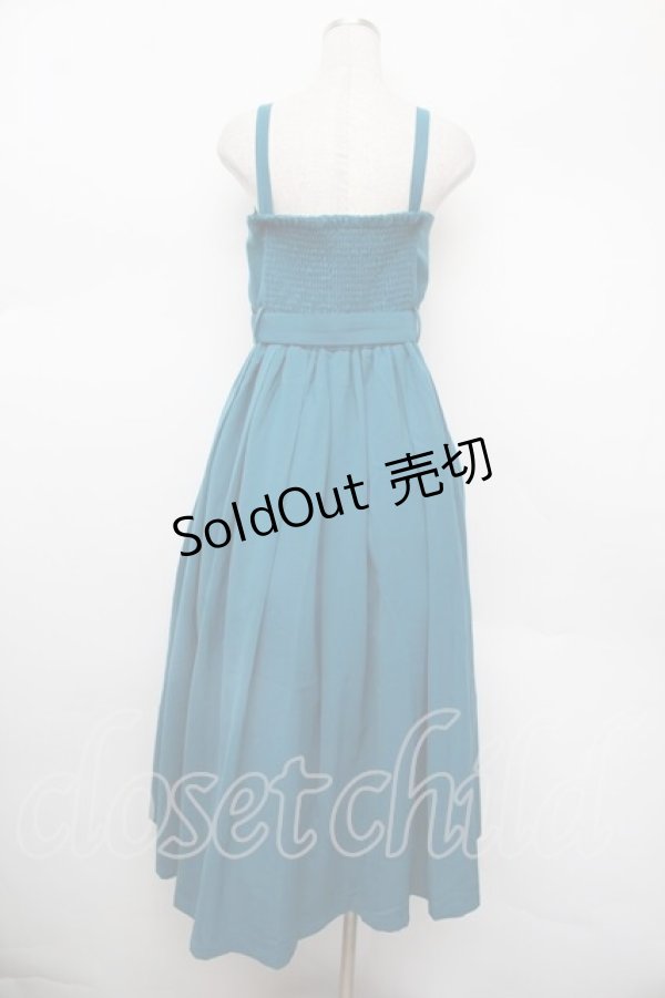 画像3: axes femme / スタッズジャンスカ F ブルーグリーン S-26-01-13-033-AX-OP-TK-ZS (3)