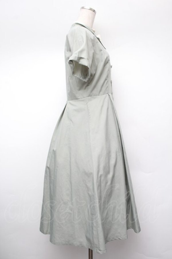 画像2: F&A / レースダブル開衿ワンピース  ミント S-26-01-13-034-LO-OP-HR-ZS (2)