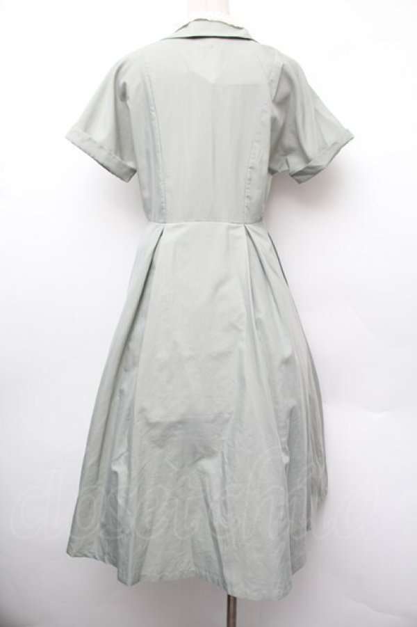 画像3: F&A / レースダブル開衿ワンピース  ミント S-26-01-13-034-LO-OP-HR-ZS (3)