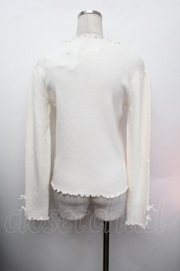 画像3: m petit by misako / ハイネックリブニット  アイボリー S-26-01-13-004-LO-TO-HR-ZS (3)