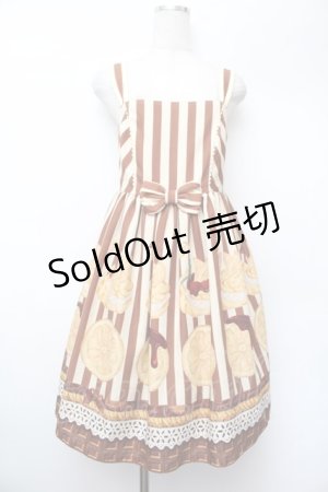 画像: Emily Temple cute / Orangeスワンシューワンピース  ブラウン S-26-01-13-041-ET-OP-HR-ZS