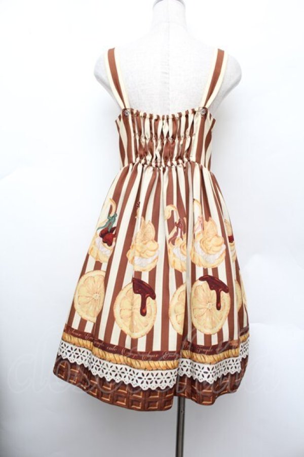 画像3: Emily Temple cute / Orangeスワンシューワンピース  ブラウン S-26-01-13-041-ET-OP-HR-ZS (3)