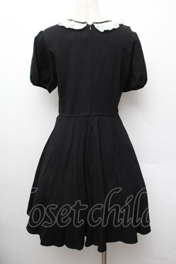 画像3: Leur Getter / ジュエリーポンチフレアワンピース  黒 S-26-01-13-051-LU-OP-AS-ZS (3)