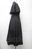 画像2: Sheglit / "Adelheid"ケープワンピース  黒 S-26-01-13-053-EL-OP-HR-ZS (2)