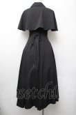 画像3: Sheglit / "Adelheid"ケープワンピース  黒 S-26-01-13-053-EL-OP-HR-ZS (3)