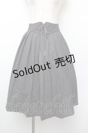 画像: Fi.n.t  / プリーツスカート  グレー S-26-01-13-056-LO-SK-AS-ZS