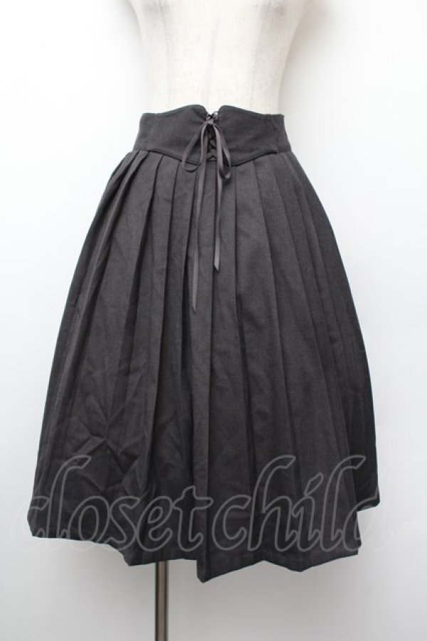 画像1: Fi.n.t  / プリーツスカート  グレー S-26-01-13-056-LO-SK-AS-ZS (1)