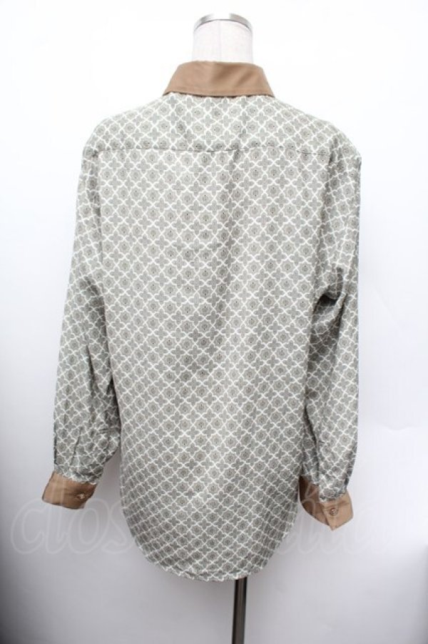 画像3: AXES-X / フランソアシャツ  グリーン S-26-01-13-007-LO-OP-HR-ZS (3)