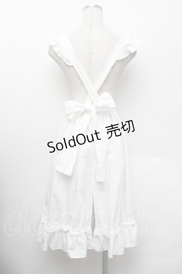 画像3: Innocent World / 大人になったアリスドレスエプロン  白 S-26-01-13-022-IW-OP-HR-ZS (3)