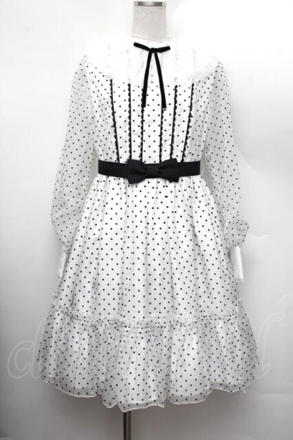 画像1: Angelic Pretty / Angelinaワンピース  白 S-26-01-13-024-AP-OP-AS-ZS (1)