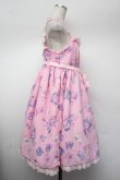 画像2: Angelic Pretty / Sweetie Violetジャンパースカート  ピンク S-26-01-13-027-AP-OP-HR-ZS (2)