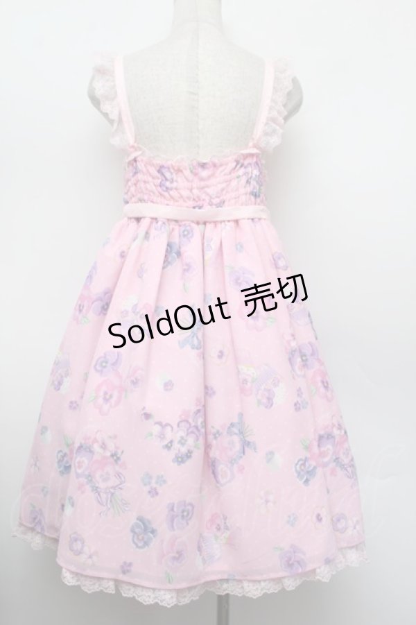 画像3: Angelic Pretty / Sweetie Violetジャンパースカート  ピンク S-26-01-13-027-AP-OP-HR-ZS (3)