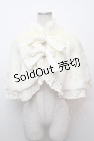 画像: ALICE and the PIRATES / A/Pロゴジャガードファーケープ  白 S-26-01-14-001-PA-JA-AS-ZS