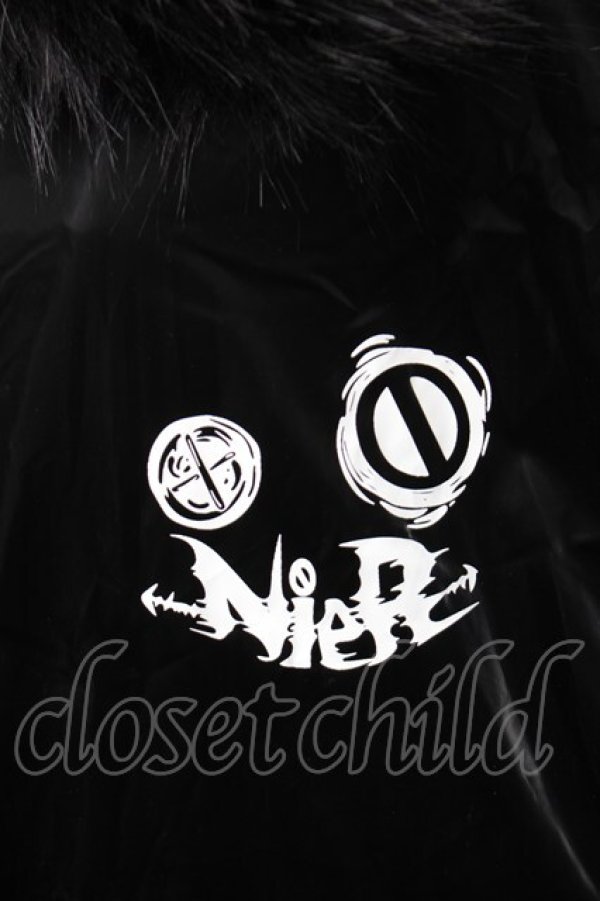 画像5: NieR Clothing / ファーブルゾン  黒 S-26-01-14-027-PU-CO-HR-ZS (5)