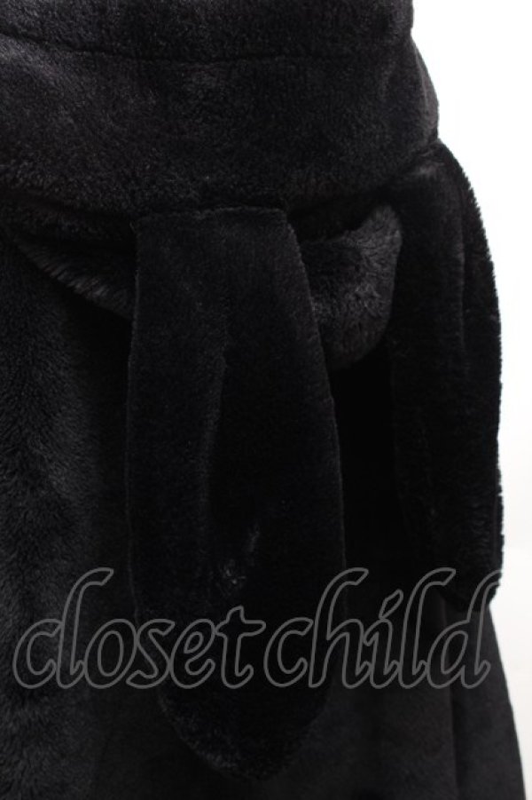 画像3: REFLEM / うさみみファーブルゾン  黒 S-26-01-14-028-PU-JA-HR-ZS (3)