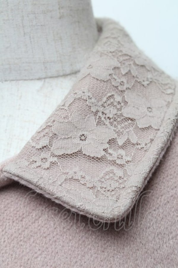 画像4: axes femme / バックレースアップコート  ピンク S-26-01-14-031-AX-CO-HR-ZS (4)