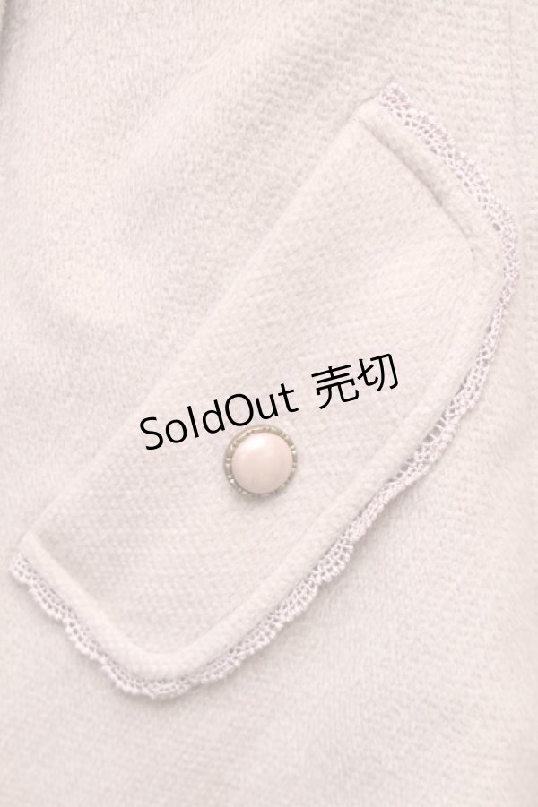 画像6: axes femme / バックレースアップコート  ピンク S-26-01-14-031-AX-CO-HR-ZTC017 (6)