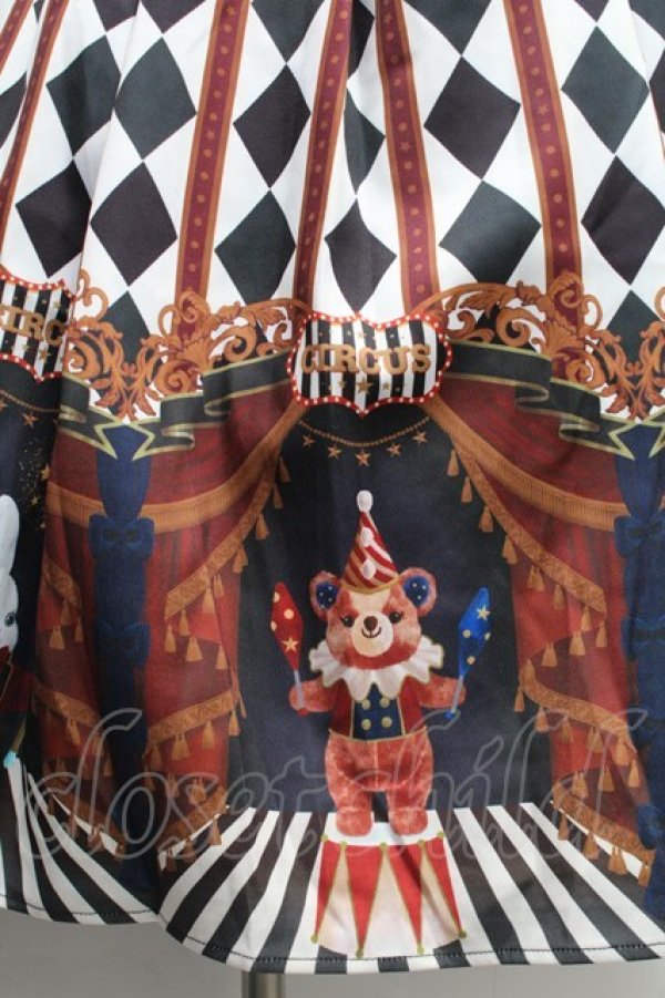 画像5: axes femme kawaii / ドールズサーカスワンピース  黒ｘ赤 S-26-01-14-040-AX-OP-AS-ZS (5)