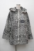 画像1: KRY CLOTHING / レオパード柄ジャケット  黒ｘ白 S-26-01-14-006-EL-CO-HR-ZS (1)