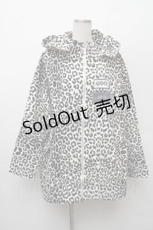 画像: KRY CLOTHING / レオパード柄ジャケット  黒ｘ白 S-26-01-14-006-EL-CO-HR-ZS