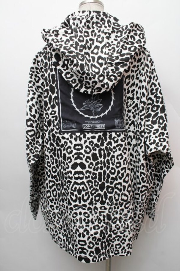 画像2: KRY CLOTHING / レオパード柄ジャケット  黒ｘ白 S-26-01-14-006-EL-CO-HR-ZS (2)