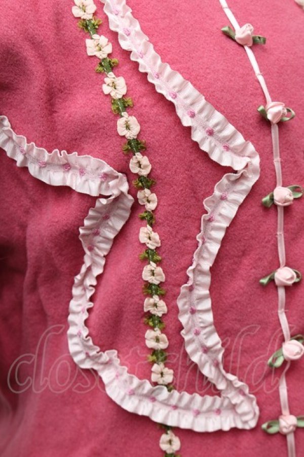 画像3: MILK / デザインジャケット  ピンク S-26-01-14-010-ML-JA-AS-ZS (3)