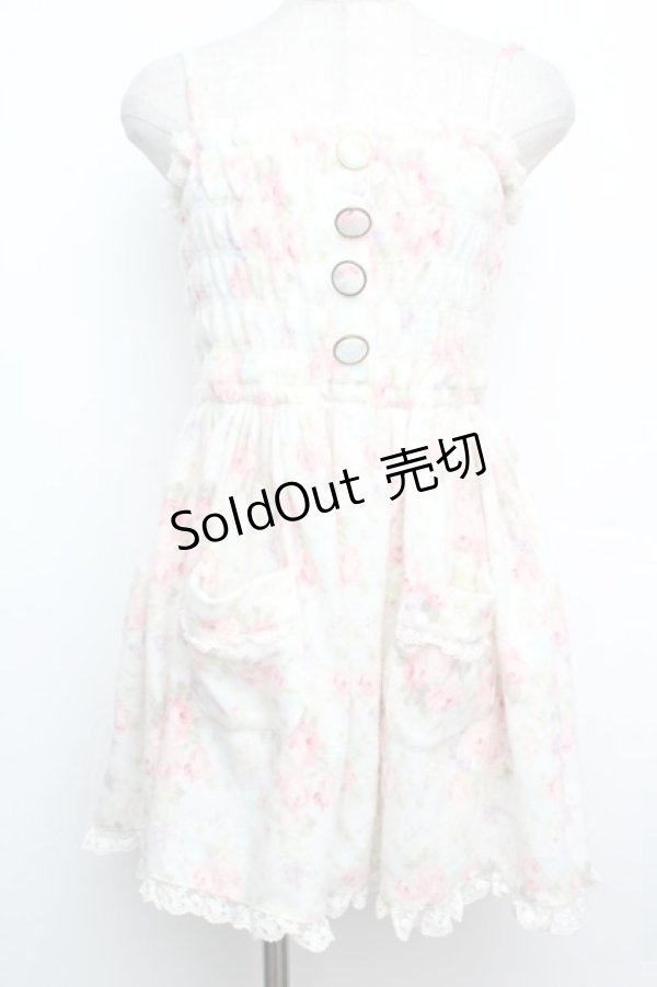 画像1: LIZ LISA / アンティークローズフリースワンピース  オフ S-26-01-15-019-LO-OP-AS-ZS (1)