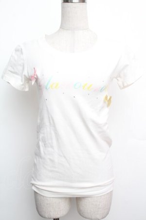 画像: LIZ LISA / プリントTシャツ  白 S-26-01-15-028-LO-TS-AS-ZS