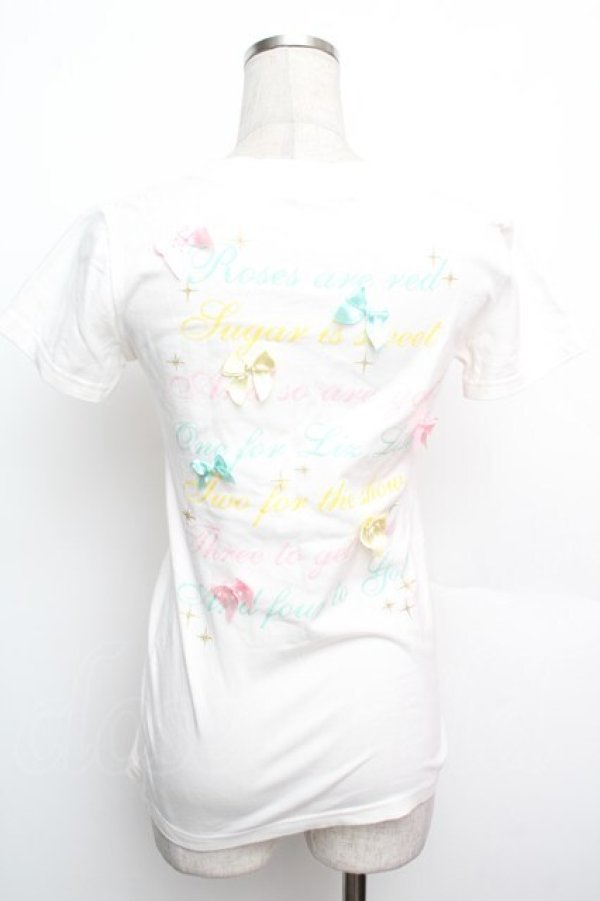 画像2: LIZ LISA / プリントTシャツ  白 S-26-01-15-028-LO-TS-AS-ZS (2)