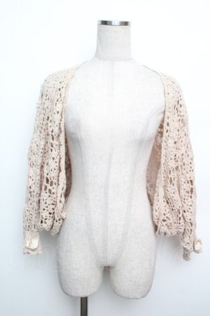 画像: LIZ LISA / /ニットボレロ  ベージュ S-26-01-15-034-LO-TO-AS-ZS