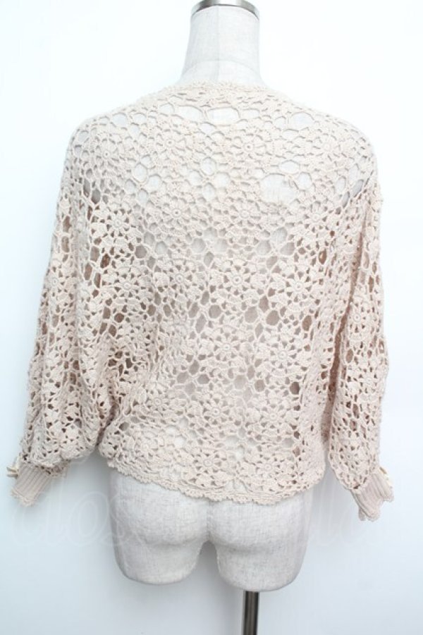 画像2: LIZ LISA / /ニットボレロ  ベージュ S-26-01-15-034-LO-TO-AS-ZS (2)