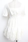 画像2: LIZ LISA / レース切替ワンピース  白 S-26-01-15-038-LO-OP-AS-ZS (2)