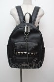 画像1: KILLSTAR / Crusher Backpack  黒 S-26-01-16-049-PU-BG-HR-ZS (1)