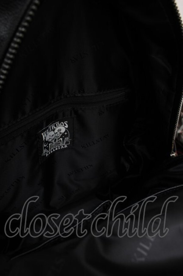 画像3: KILLSTAR / Crusher Backpack  黒 S-26-01-16-049-PU-BG-HR-ZS (3)