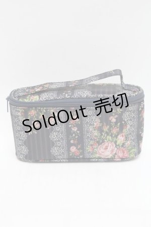 画像: axes femme / ポーチ  紺 S-26-01-16-006-AX-ZA-AS-ZS