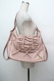 画像1: m petit by misako / AM*NIリボン3WAY バッグ  ピンク S-26-01-16-051-LO-BG-HR-ZS (1)