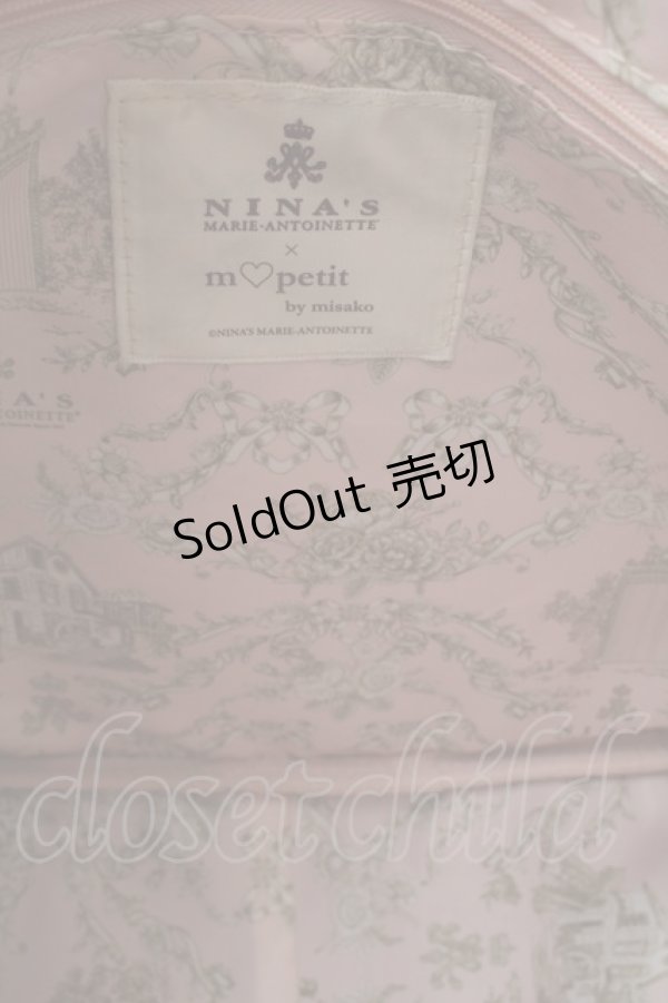 画像4: m petit by misako / AM*NIリボン3WAY バッグ  ピンク S-26-01-16-051-LO-BG-HR-ZS (4)