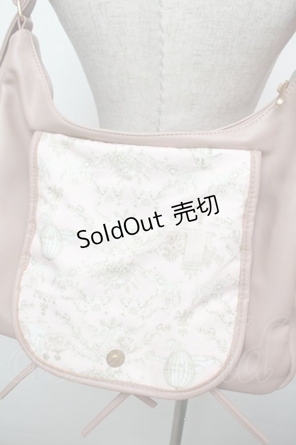 画像5: m petit by misako / AM*NIリボン3WAY バッグ  ピンク S-26-01-16-051-LO-BG-HR-ZS (5)