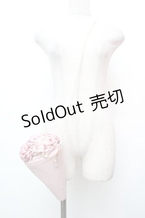 画像: Maison de FLEUR / ブーケショルダーバッグ  ピンク S-26-01-16-052-LO-BG-HR-ZS