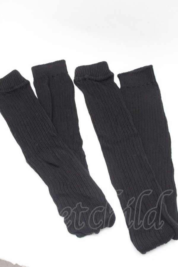 画像2: NieR Clothing / アームカバー  黒 S-26-01-16-012-PU-ZA-AS-ZS (2)