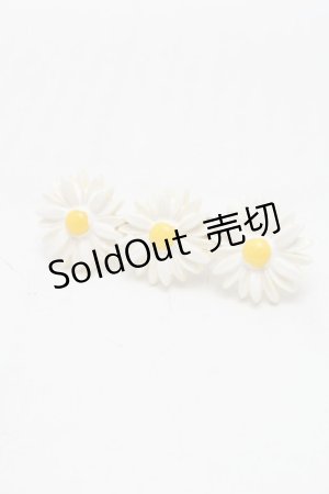 画像: MILK / マーガレットリング  白 S-26-01-16-021-ML-AC-AS-ZS