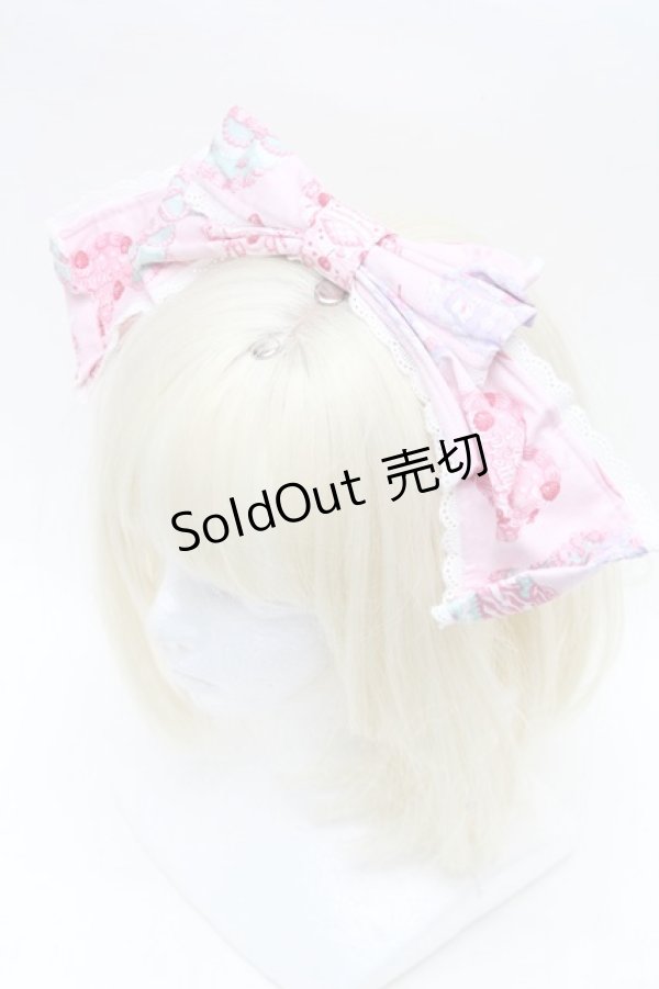 画像1: Angelic Pretty / Happy Cakesカチューシャ  ピンク S-26-01-16-030-AP-AC-AS-ZS (1)