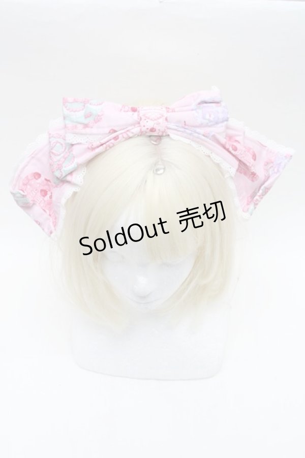 画像2: Angelic Pretty / Happy Cakesカチューシャ  ピンク S-26-01-16-030-AP-AC-AS-ZS (2)