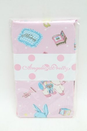 画像: Angelic Pretty / MELODY TOYSタイツ  ピンク S-26-01-16-003-AP-ZA-AS-ZS