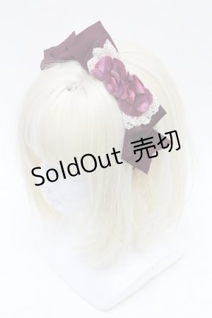画像: Innocent World / ドロテアローズカチューシャ  パープル S-26-01-16-033-IW-AC-HR-ZS
