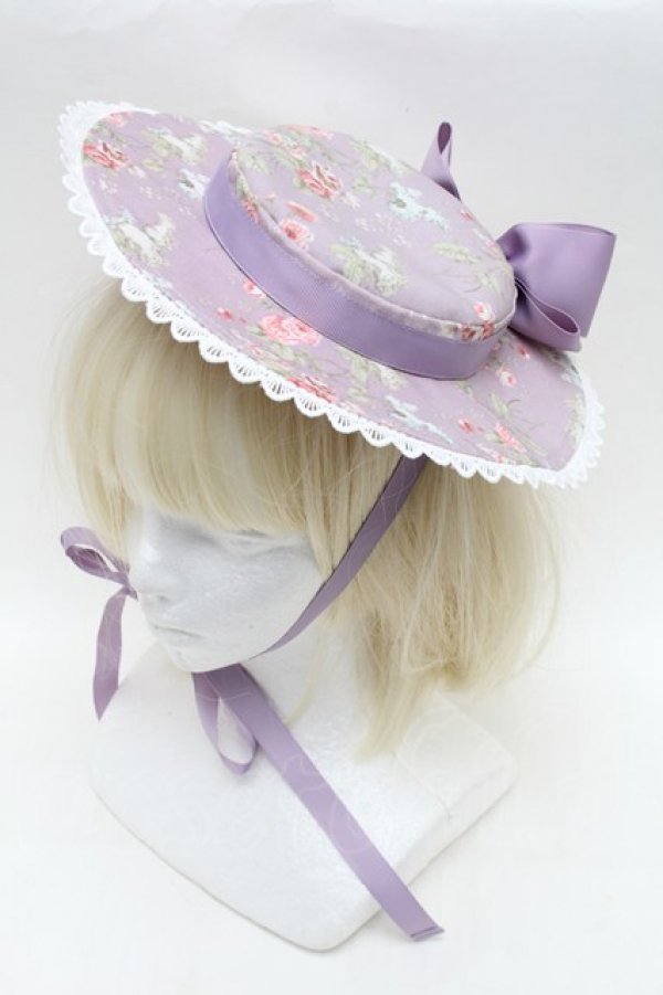 画像1: Kurumi Collaboration / KRハナジゴスリーブワンピース M ラベンダー S-26-01-16-037-LO-OP-HR-ZS (1)